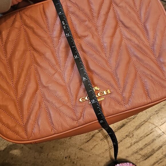 Coach Isla Chain Quilted Crossbody Bag - Picture 10 of 13